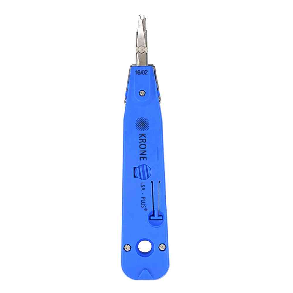 Adjustable Cable Crimper-lsa-plus Punch Down Tool With Sensor