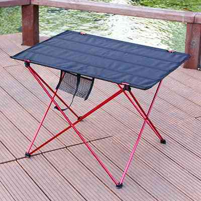Masă portabilă pliabilă, mobilier de exterior pentru camping mese de pat pentru computer