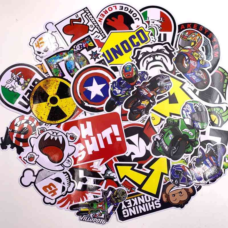 Cartoon Stickers For Car Styling, Bike, Motorcycle, Phone Skateboard Super Hero Films Graffiti Skateboard Sticker