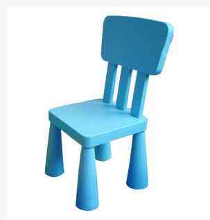 Mesas y sillas para niños, con mesa rectangular gruesa