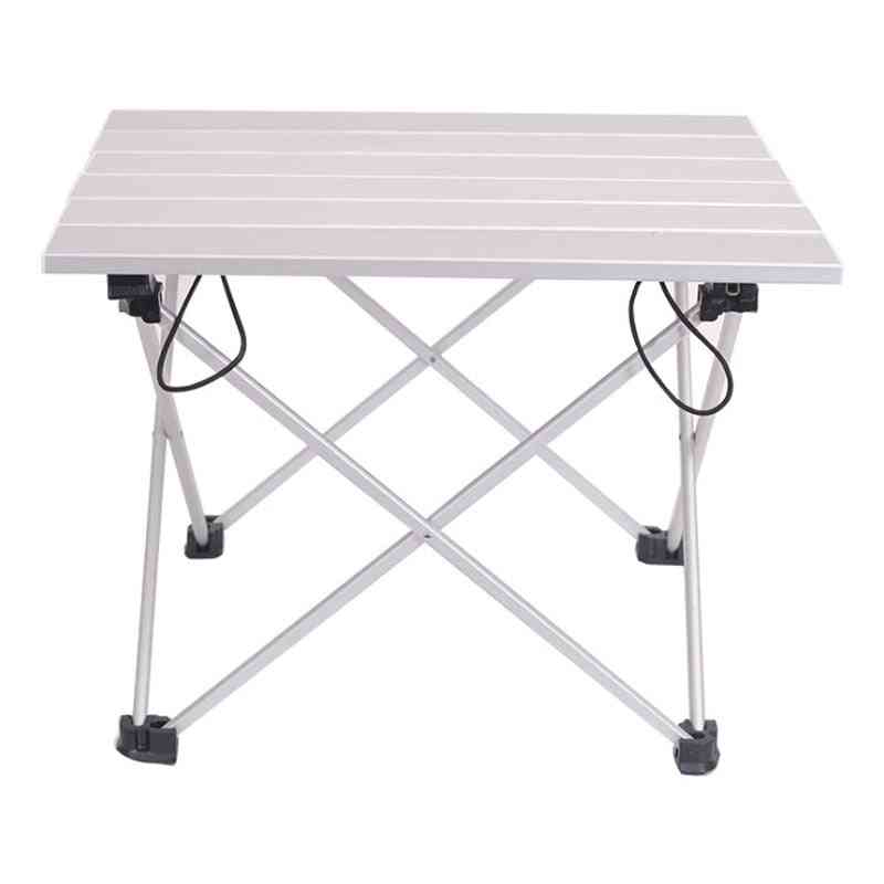 Table pliante en aluminium portable