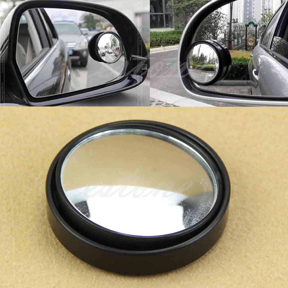 New Round Wide Angle Convex Blind Spot Mirror Rear View Messaging Car Vehicle