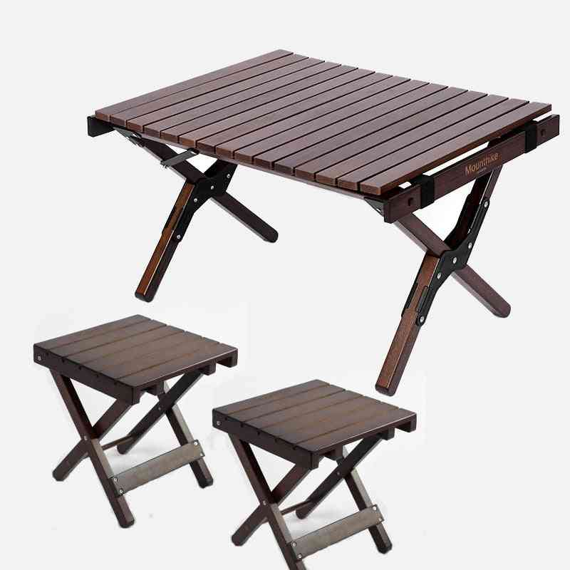 Utendørs sammenleggbare bord og stoler