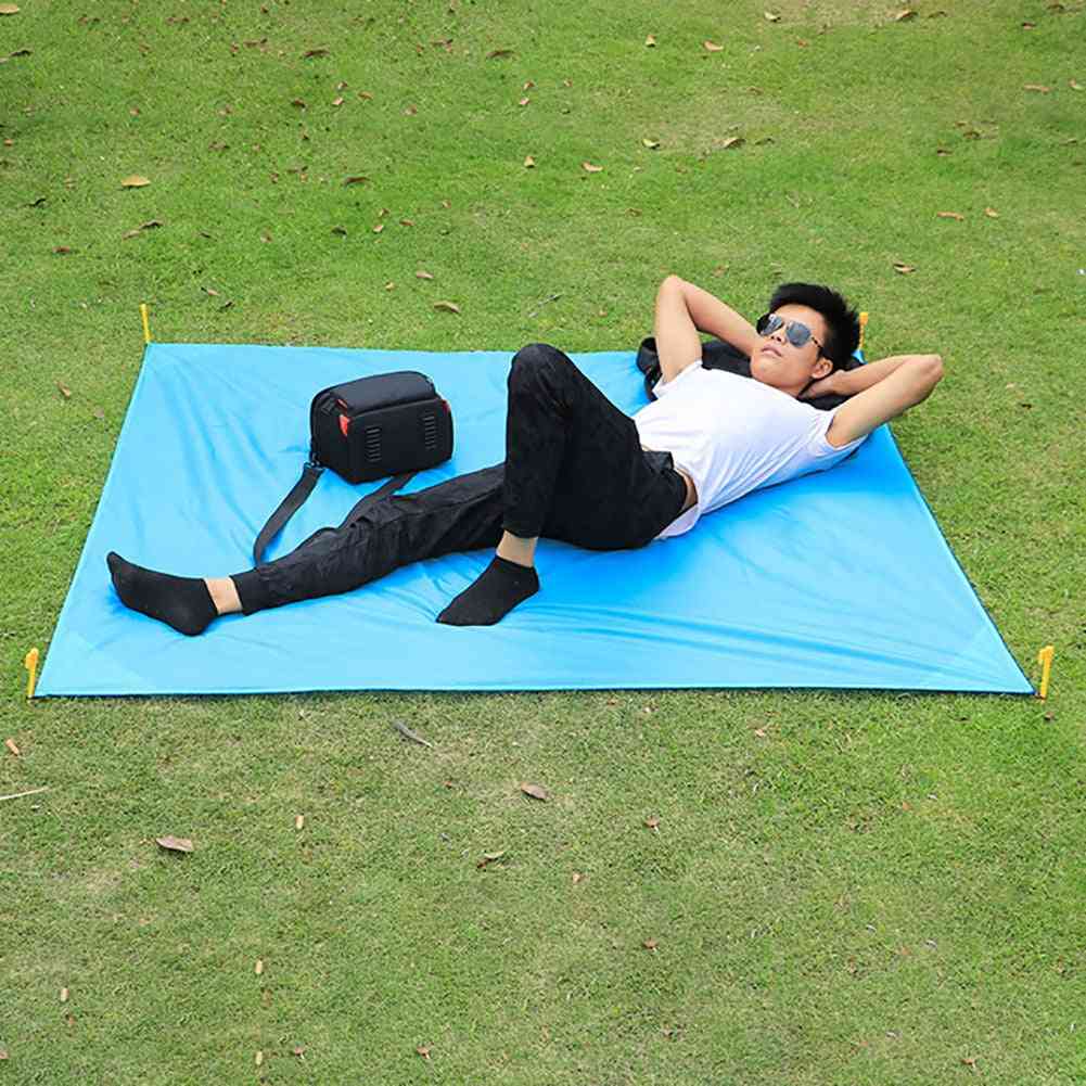 Waterproof Portable Outdoor Camping Picnic Mat Beach Blanket Ground Mattress Camping  Sand Ground Cover Pad Sleeping Mat