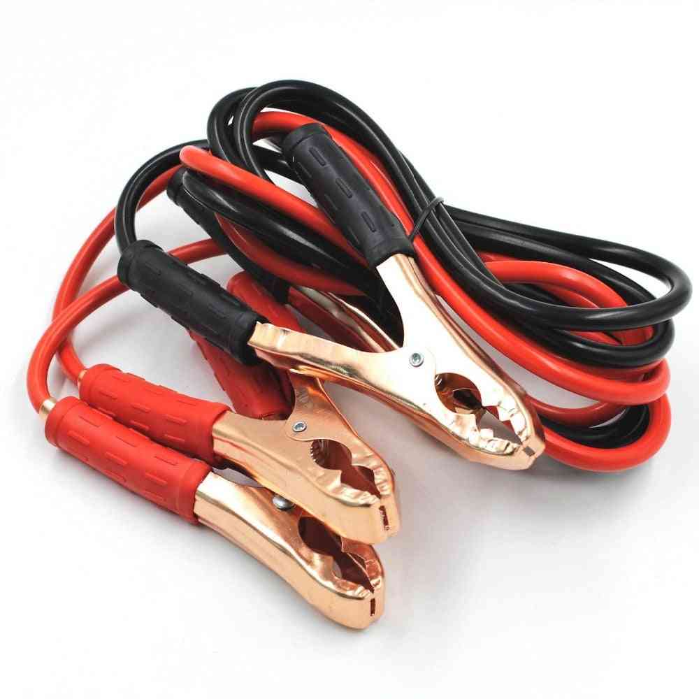 2m 500amp Car Battery Booster Cable Emergency Ignition Jump Starter Leads Wire