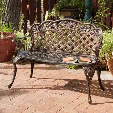 Loveseats, bancos de patio, silla de jardín