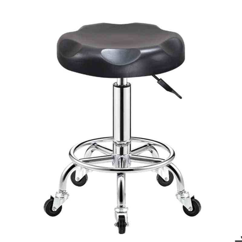 Fashion Creative Beauty Barber Swivel Chair, Dotomy Metal Stool