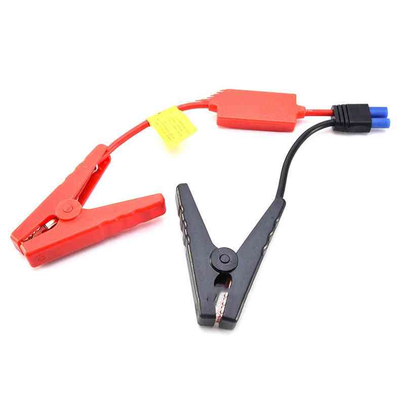 Plug Connector Emergency Battery Jump Cable Alligator Clamps / Clip