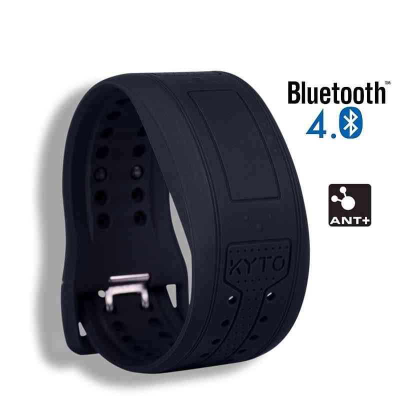Heart Rate Monitor Wristband Watch, Ant+ Hrv Bracelet For Cycling Fitness
