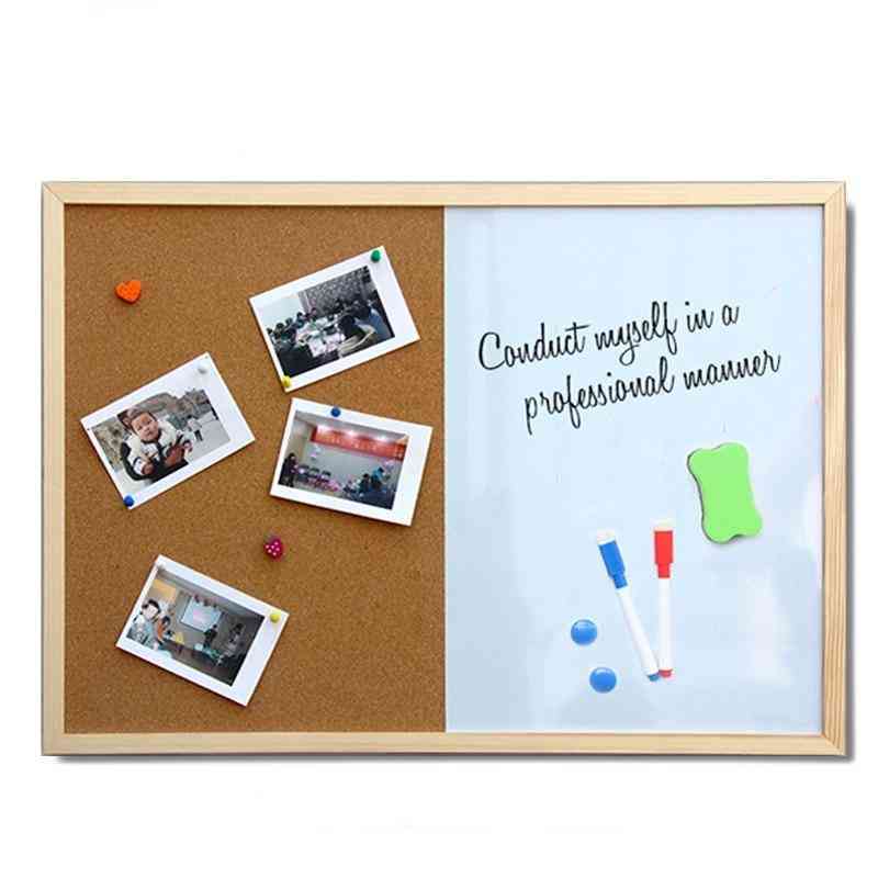 Magnetic Marker Board For Message, Drawing Combination