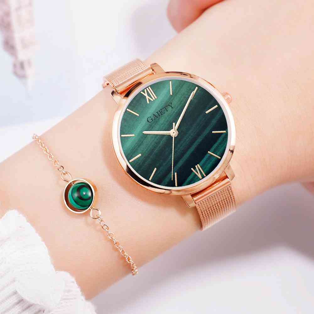 Water boor armband uur casual quartz horloges