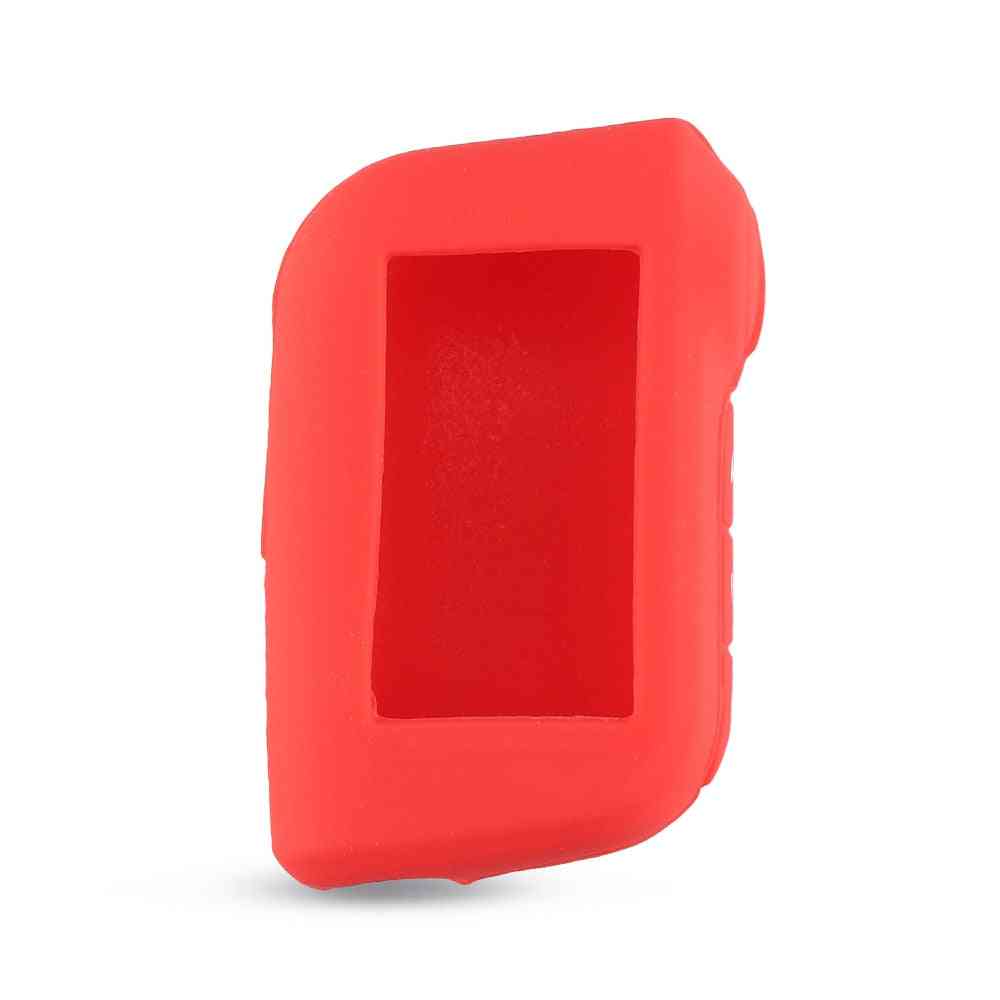Two Way Car Alarm Remote Controller Keychain Silicone Cover