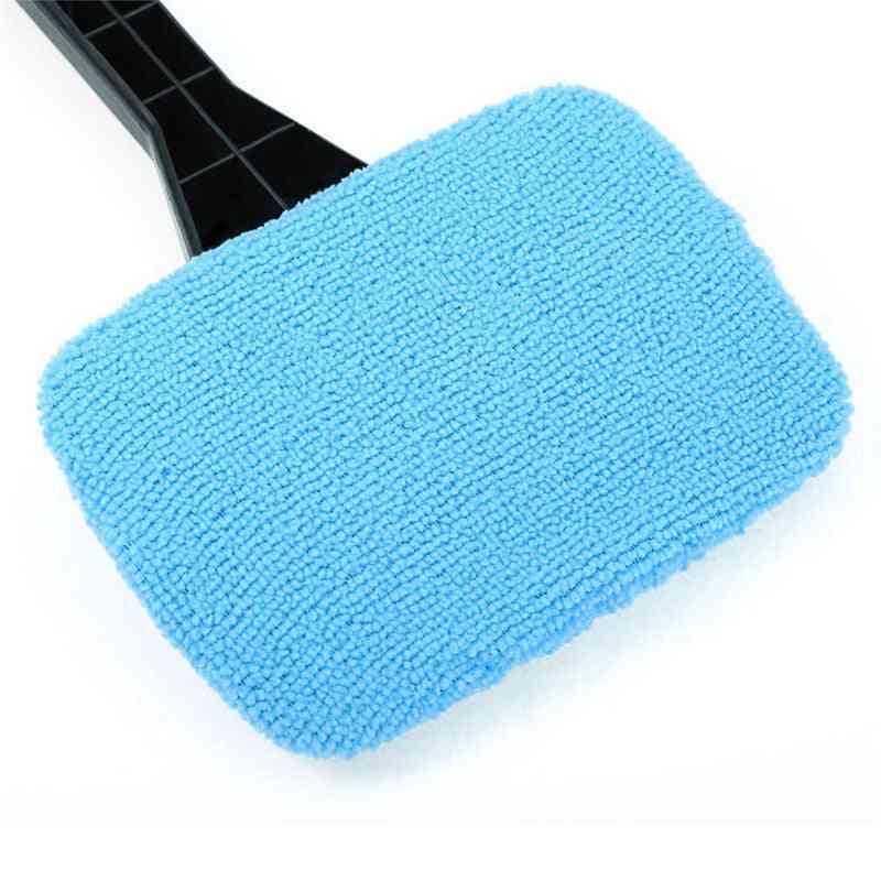 Window Brush Microfiber Wiper Cleaner Cleaning Brushes With Cloth Pad