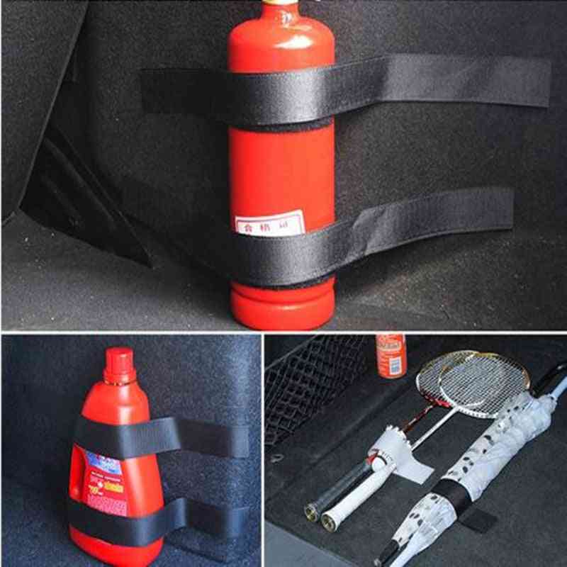 Car Trunk Magic Belt, Fire Extinguisher Bottle Cargo Mount Fixed Straps Organizer