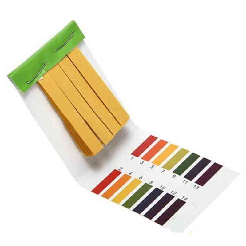 Professional 1-14 Ph Litmus Paper Ph Test Strips-water Cosmetics Soil Acidity With Control Card