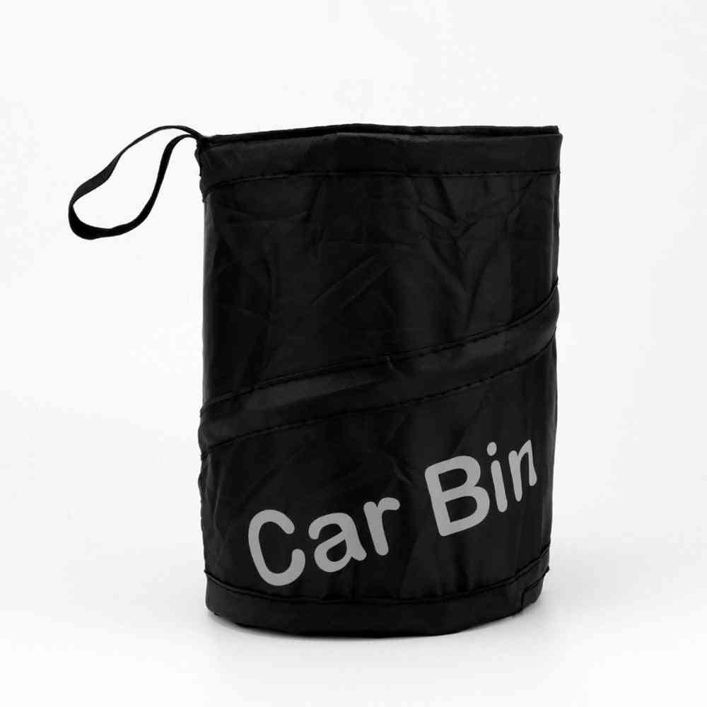 Car Garbage Can Car Trash Garbage Dust Case Holder Bin Car-styling