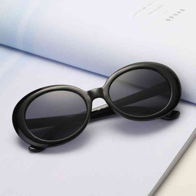 Beskyttelsesbriller kurt cobain menn, kvinner, luksusmerket designer, ovale solbriller