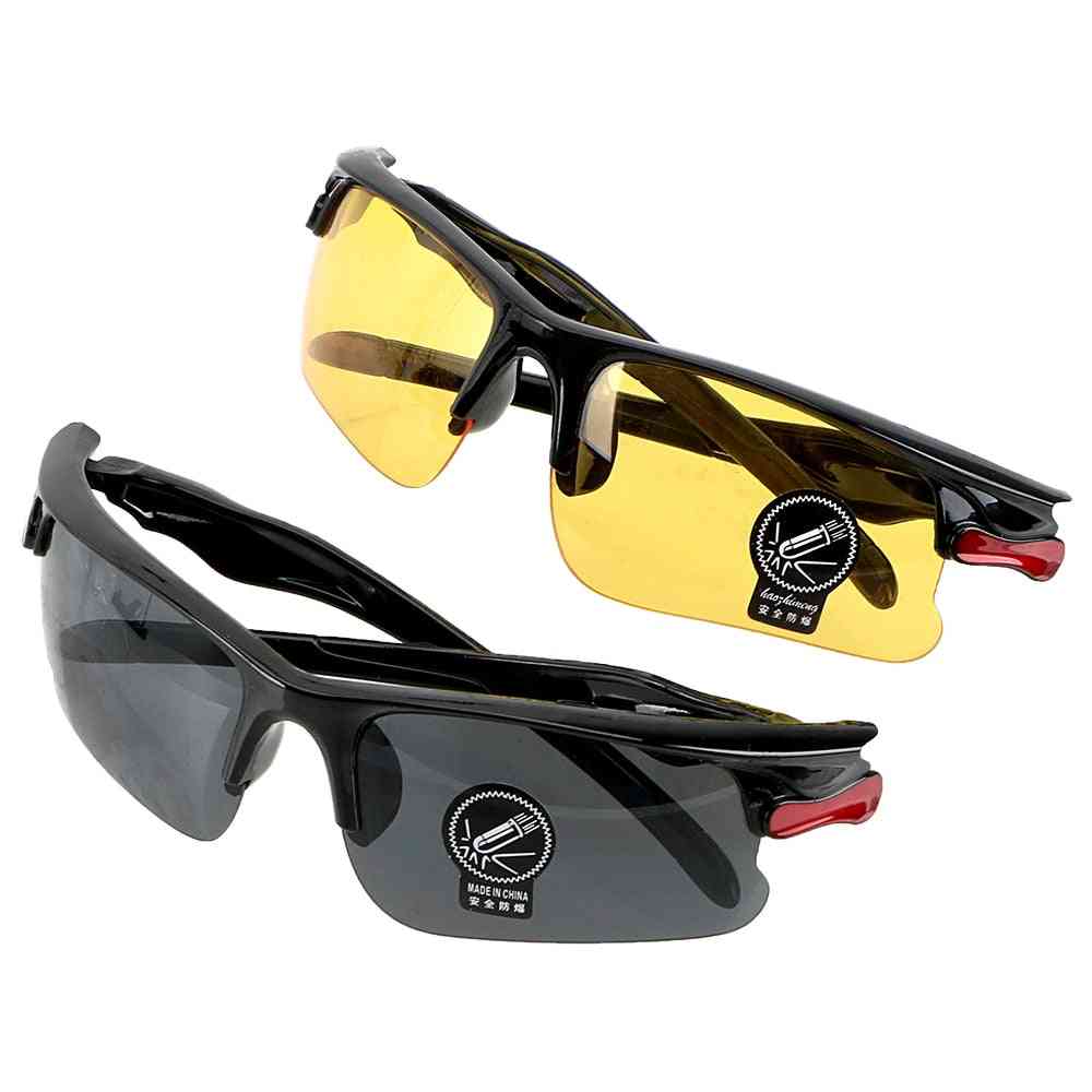Occhiali per guidatori di visione notturna, occhiali da guida, occhiali da sole con equipaggiamento protettivo