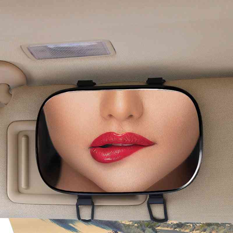 Interior Sun-shading, Hd Cosmetic, Portable Car Sun Visor Makeup Mirror