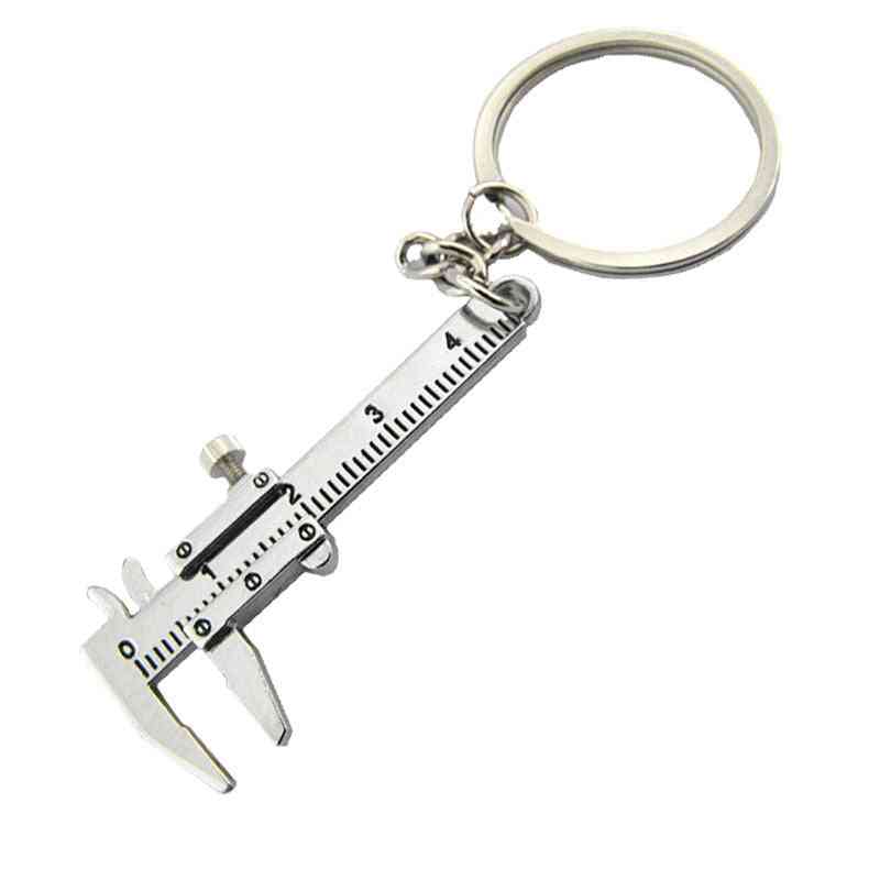 Portable Vernier Calipers Keychain-measuring Gauging Tools Key