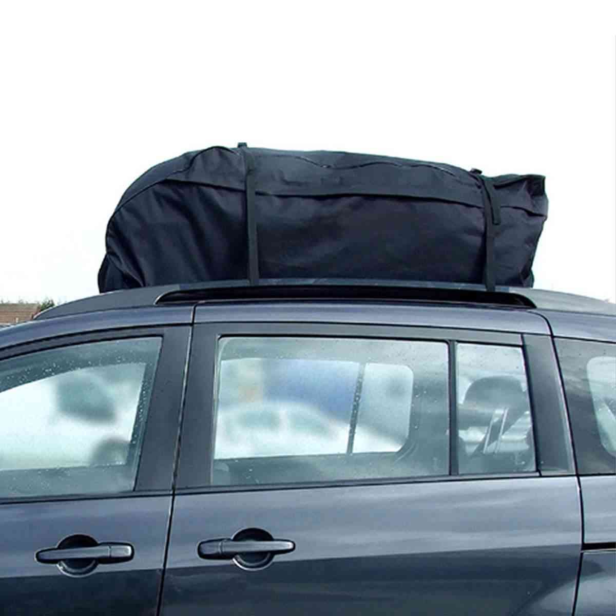 Car Roof Top Bag  Rack Cargo (black)