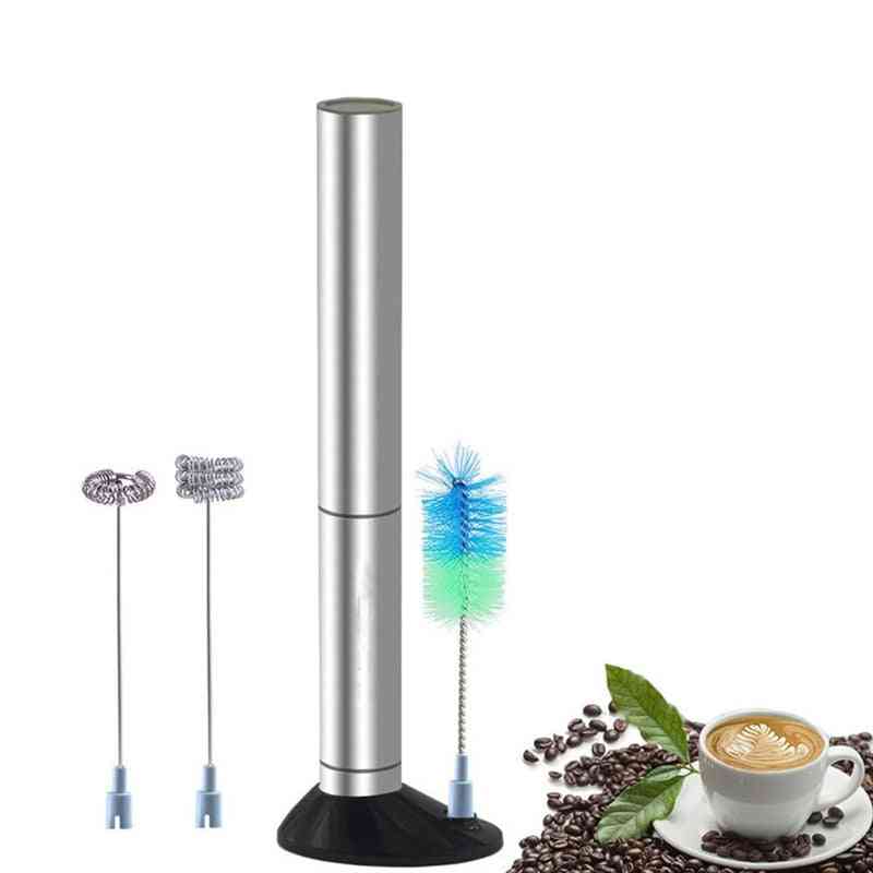 Elektro-Milchaufschäumer Hand-Schneebesen, Mini-Getränkemischer Rührer Mixer
