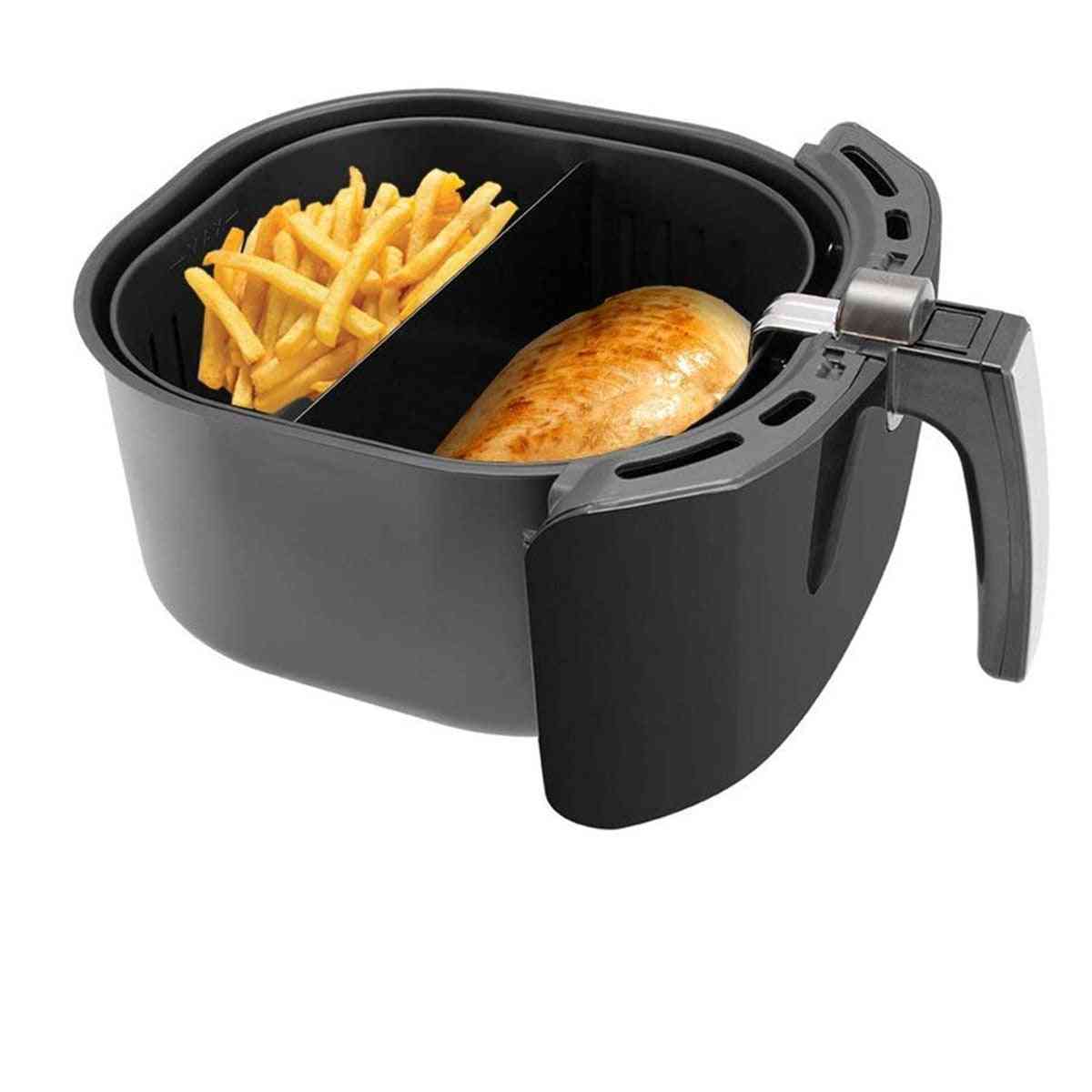 Air Fryer Cooking Divider, Compatible Baskets Keeps Food Separated