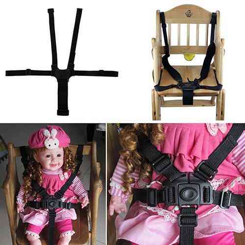 5-point Universal Harness Safe Seat Belts For High Chair, Buggy Belt Stroller