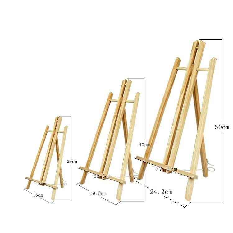 Beech Wood Table Easel For Artist Painting, Craft Wooden Stand