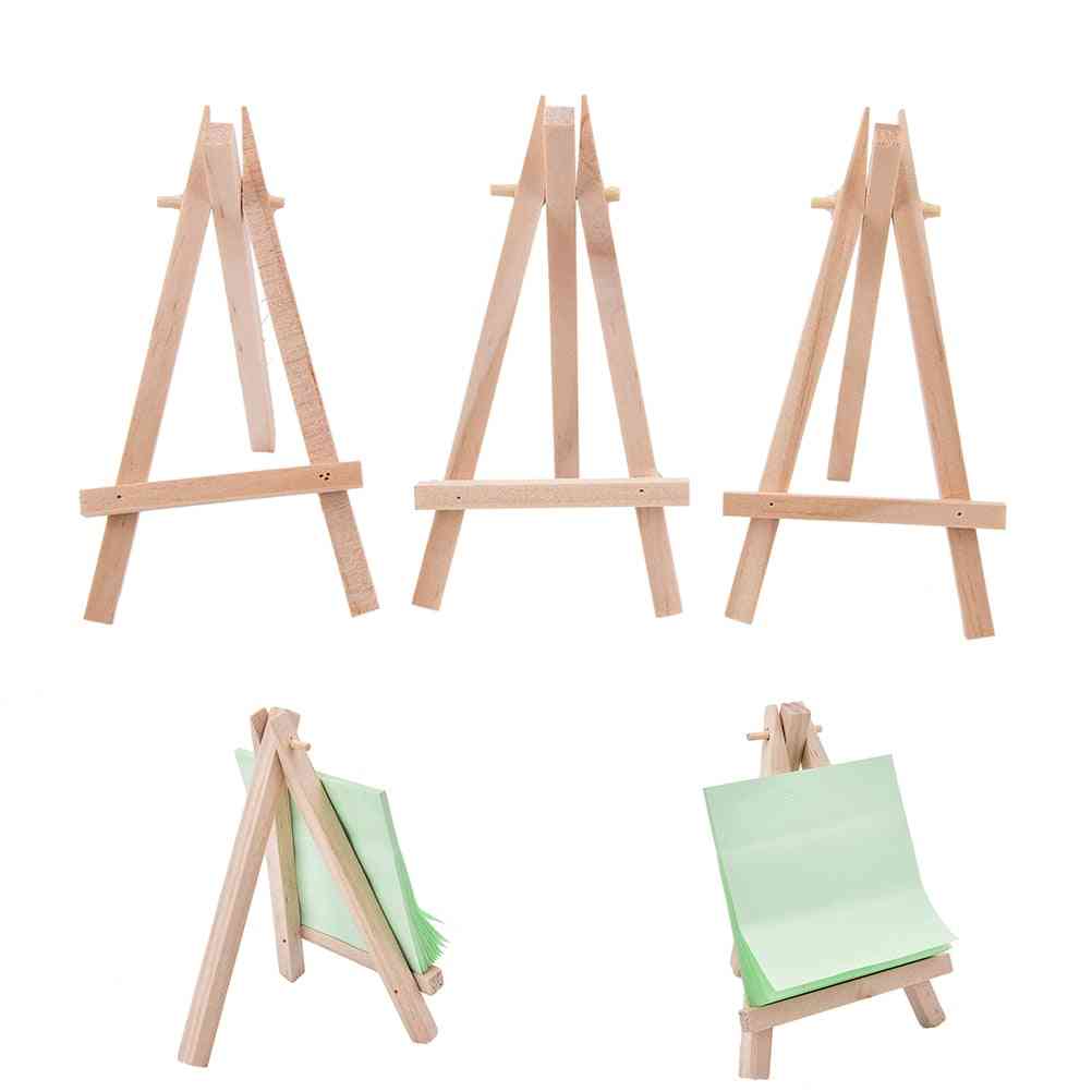 Wooden Mini Artist Easel Wood Table Card Stand Display Holder