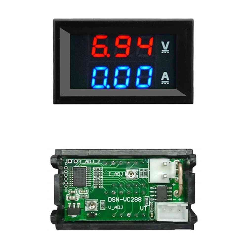 Mini Digital Voltmeter Ammeter Panel Amp Volt Voltage Current Meter Tester
