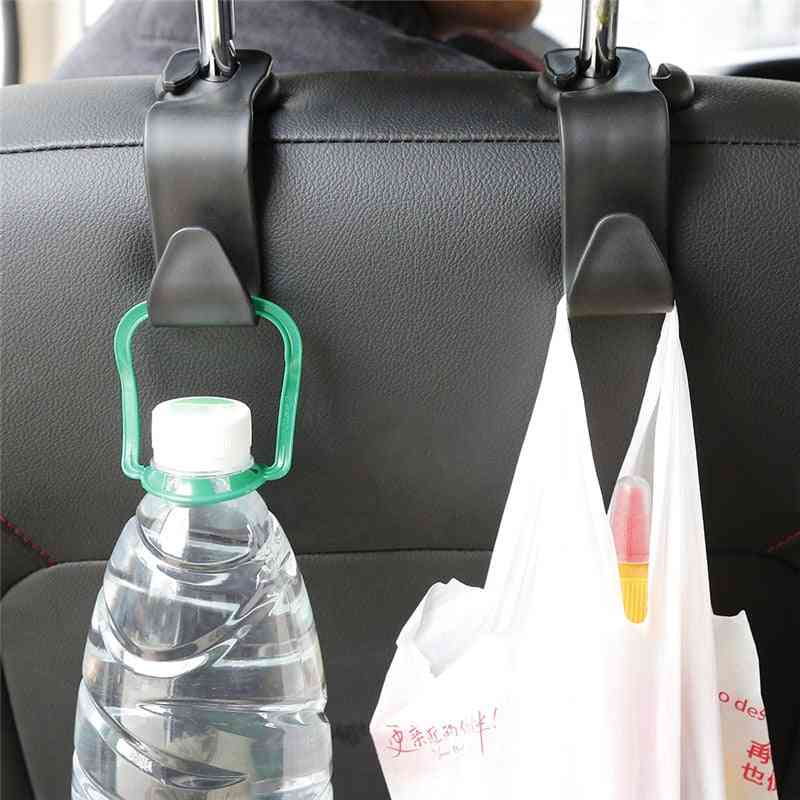 Universal Car Seat Back Hook Car Accessories, Interior Portable Hanger Holder Storage