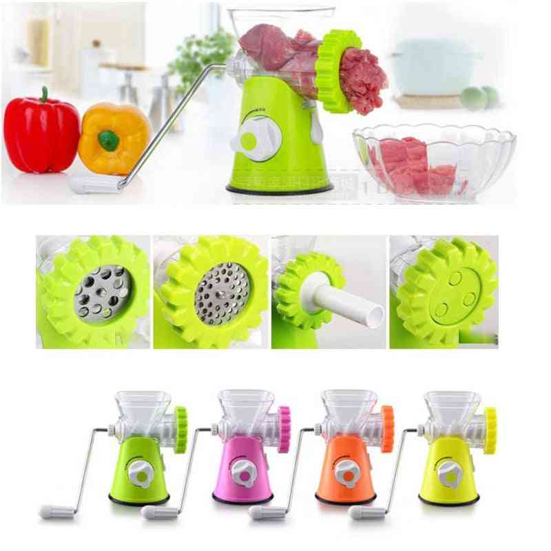 Household Meat Grinder Vegetable Slicer High-quality Multifunctional Household Stainless Meat Cutter