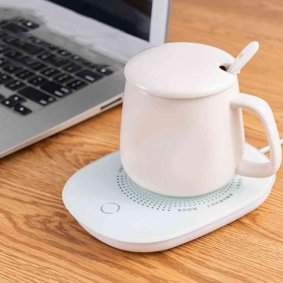 Mini ohrievacia podložka, podložka, vyhrievacie zariadenie na kancelársku kávu, čaj
