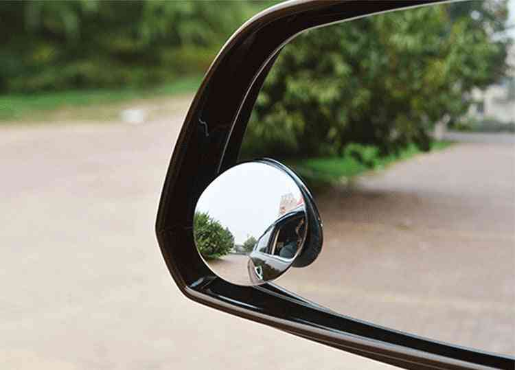 Reverse Frameless Wide Angle Round Convex Rear View Mirror