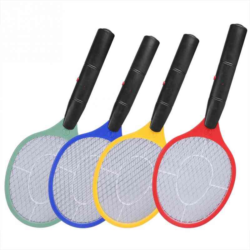 Home Electric Fly Mosquito Swatter, Killer Bug, Zapper Racket Insects, Cordless Battery Power