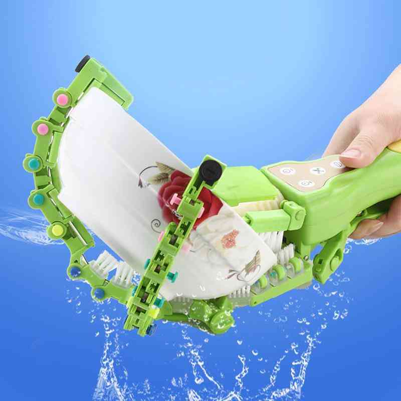 Håndholdt oppvaskmaskin bærbar elektrisk smart vanntett miljøvern vannbesparende (grønn)