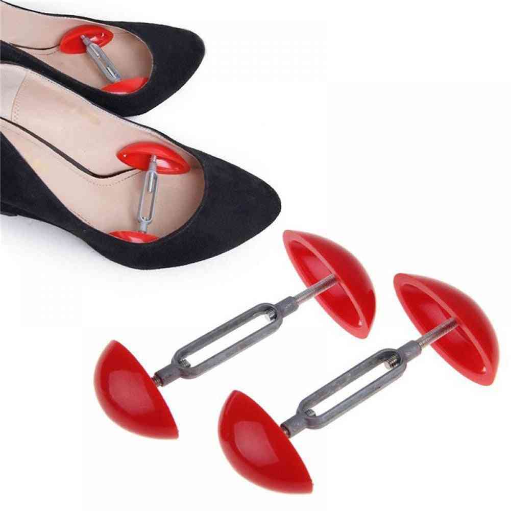 Extensor de ancho de camillas portátiles para mini zapatos, soporte ajustable para zapatos