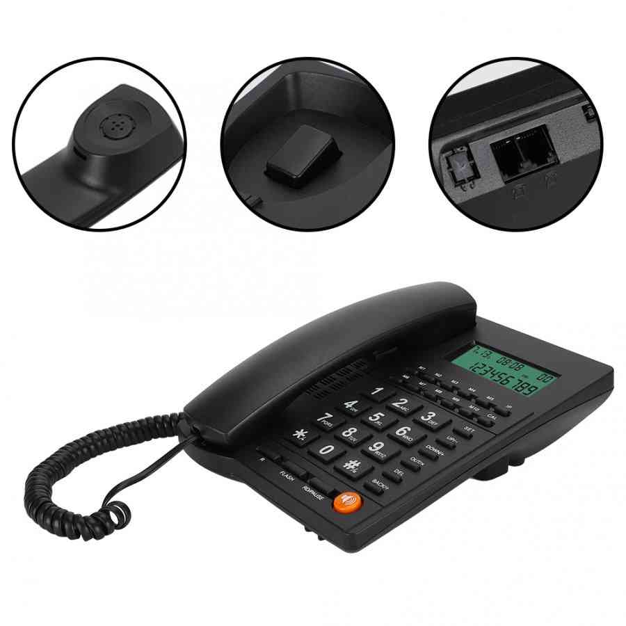 L109 Home Festnetz Telefon Display Anrufer ID Telefon für Home Office Hotel Restaurant
