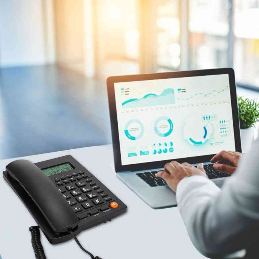 L109 fasttelefon til telefonvisning for ID-telefon for hjemmekontor hotellrestaurant