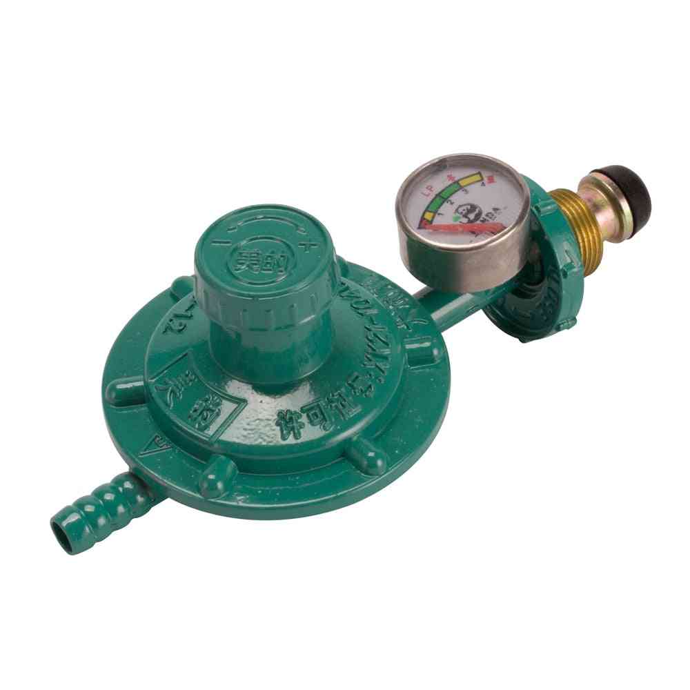 Bottled Liquefied Petroleum Gas Regulator Shockproof Oxygen Pressure Cylinder Gauge Burner Parts