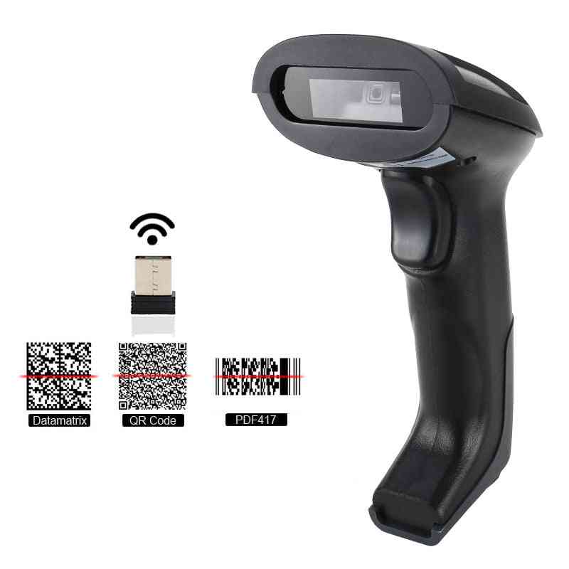 Radall H Wireless Scanner Wired 1d/2d Qr Barcode Reader Wireless Barcode Scanner For Inventory Pos Terminal 2d Barcode Scanner