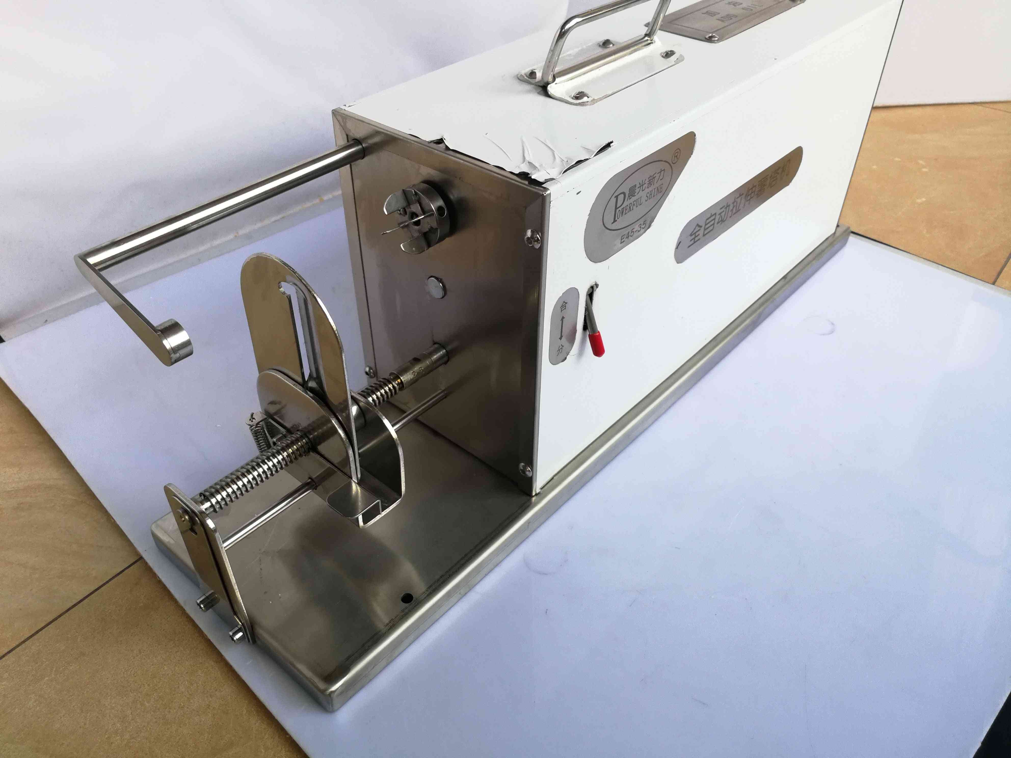 Automatický protahovací stroj na brambory, spirálové krájení, řezací bramborové lupínky, elektrický typ