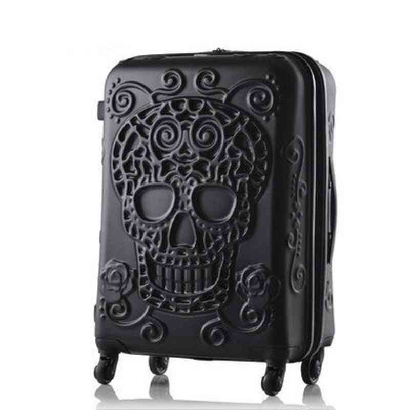 Original 3d Trunk Travel Luggage Suitcase