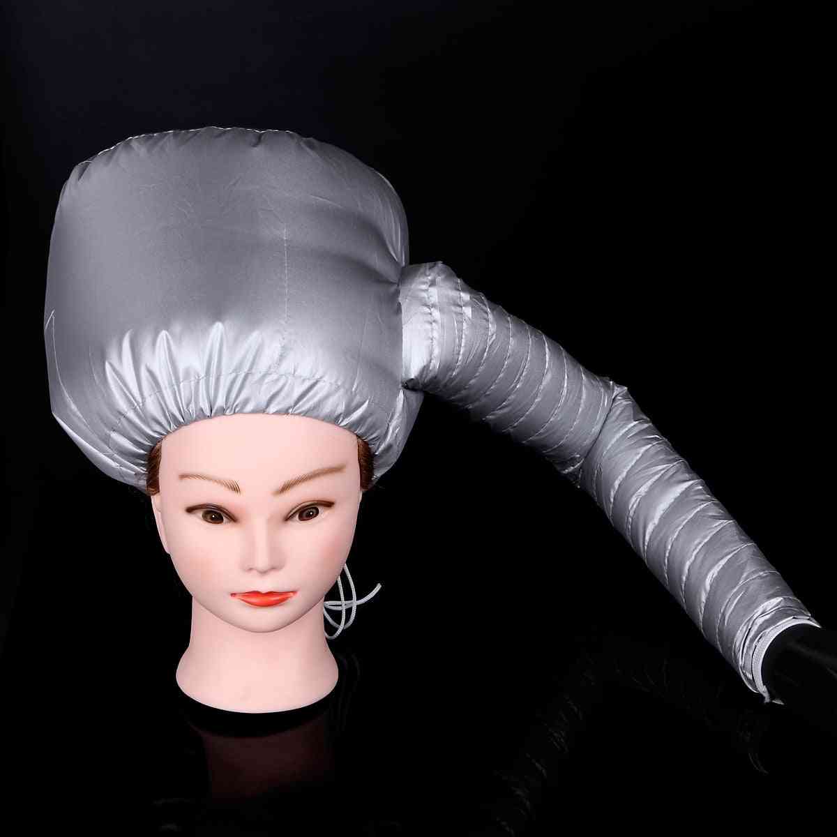 Pro Salon Home Use Hair Dryer Cap, Portable Perm Nursing Warm Diffuser Hat