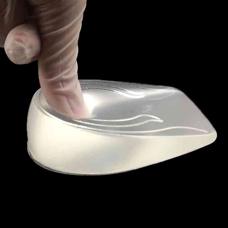 Silicone Gel Height Increase Insole Heel Lifting Inserts Shoe