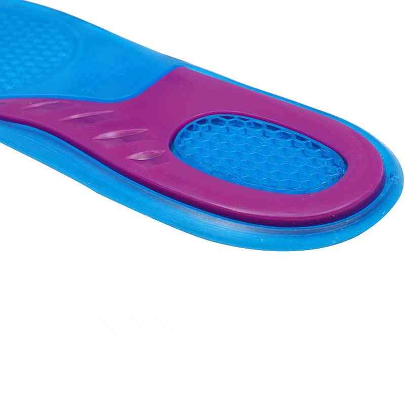 Ortopediska sulor i silikon minne skum madrass höjd öka bågstöd gel för skor