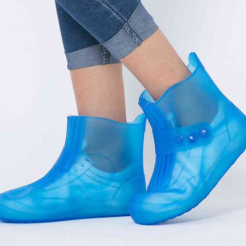 Waterproof, Pvc Rubber Boots, Non-slip - Shoes Cover