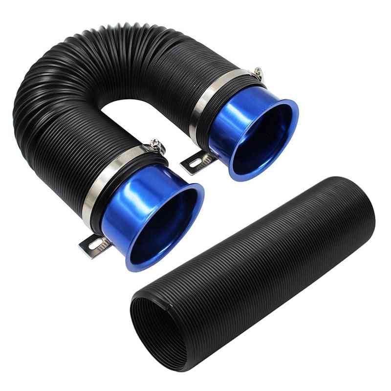 Universal Flexible Car Engine Cold Air Intake Hose Inlet Ducting Feed Tube Pipe