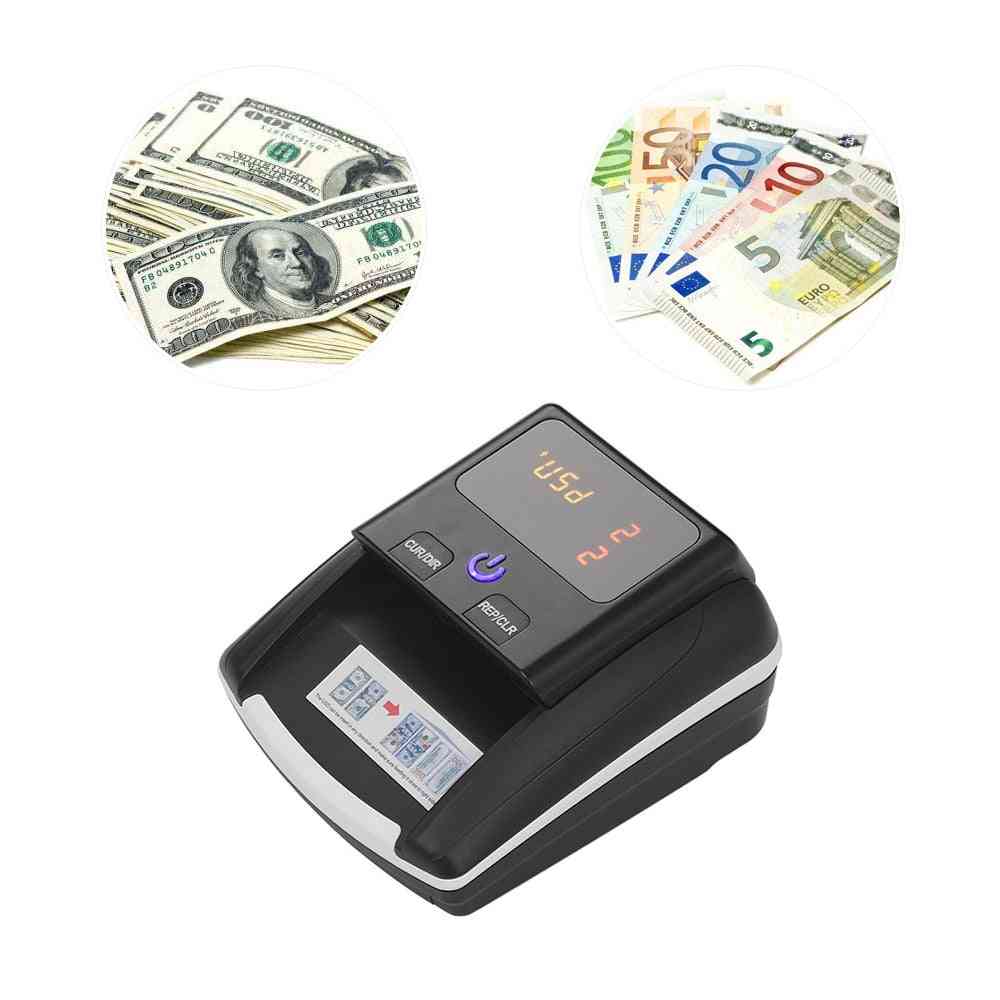 Detector de bancnote cu baterie și adaptor de alimentare